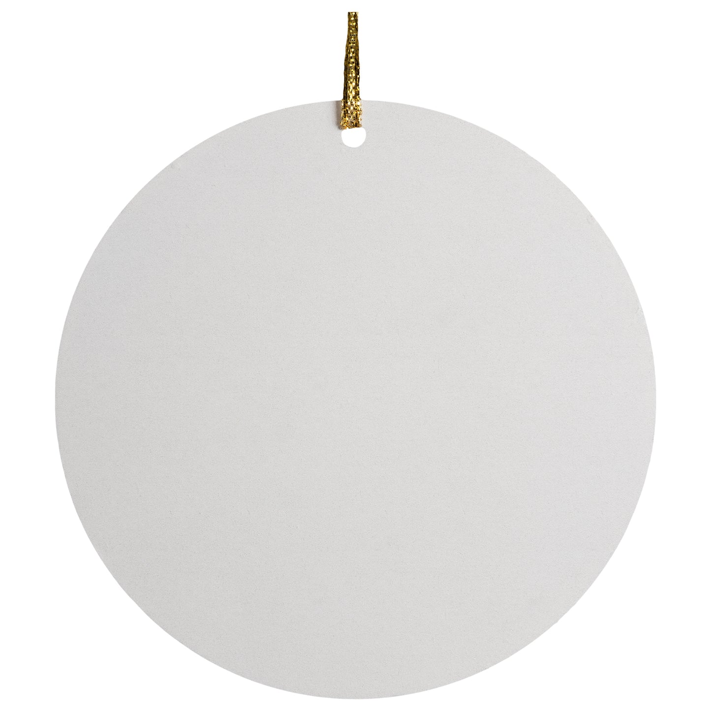 Christmas Ceramic Circle Ornament