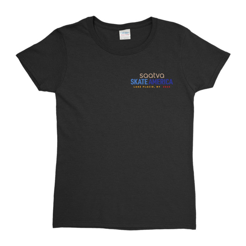 2025 Saatva Skate America - Gildan Women's 100% Heavy Cotton Tee