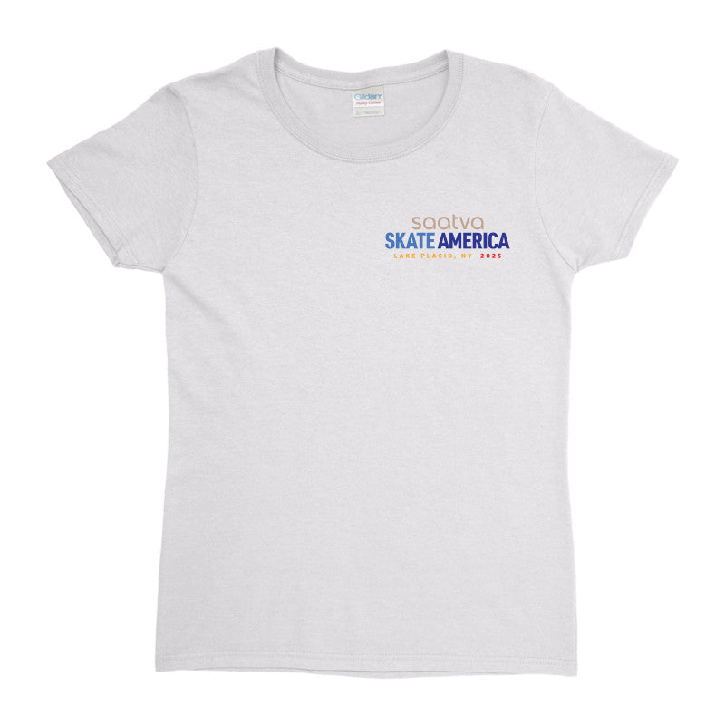 2025 Saatva Skate America - Gildan Women's 100% Heavy Cotton Tee