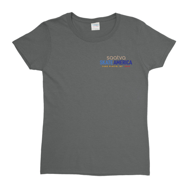 2025 Saatva Skate America - Gildan Women's 100% Heavy Cotton Tee