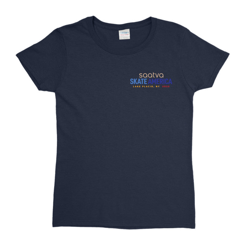 2025 Saatva Skate America - Gildan Women's 100% Heavy Cotton Tee