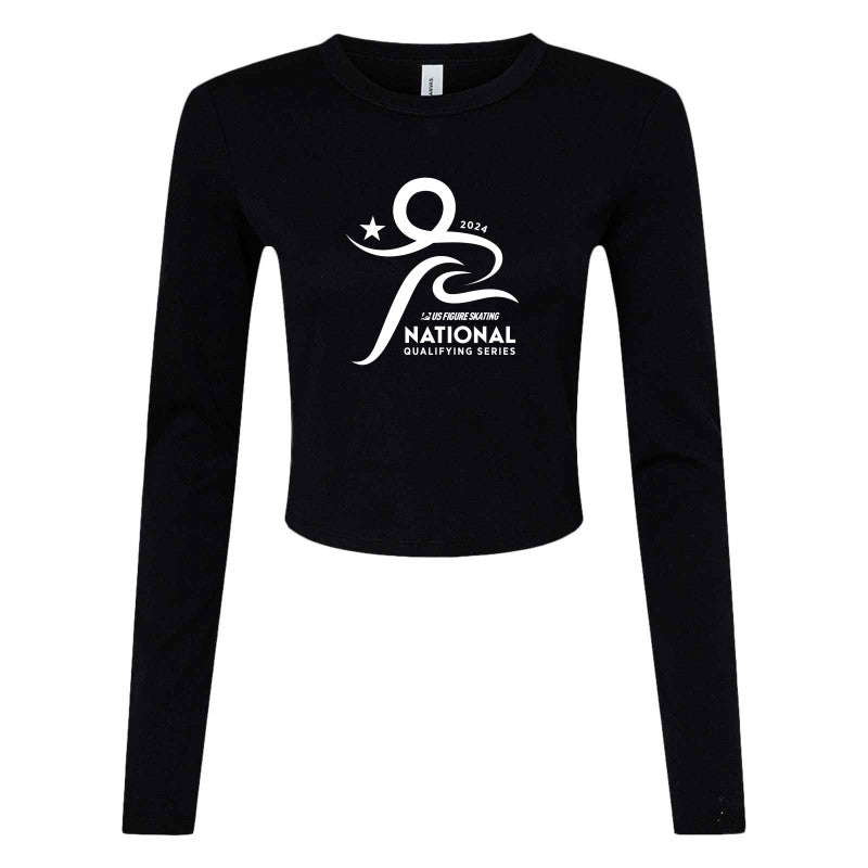 National Qualifying Series 2024, Bella + Canvas Ladies' Micro Ribbed Long Sleeve Baby Tee