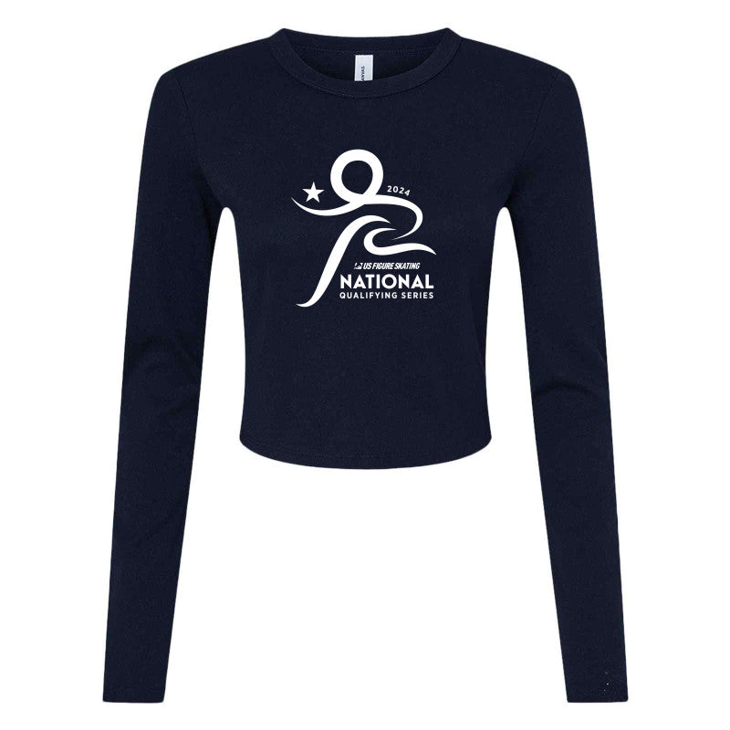 National Qualifying Series 2024, Bella + Canvas Ladies' Micro Ribbed Long Sleeve Baby Tee