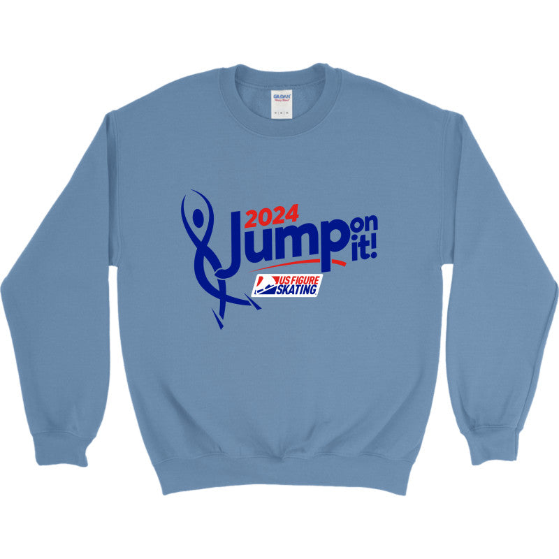 Jump On It! Camp, Unisex Gildan Heavy Blend Crewneck sweatshirt