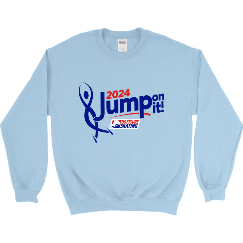 Jump On It! Camp, Unisex Gildan Heavy Blend Crewneck sweatshirt