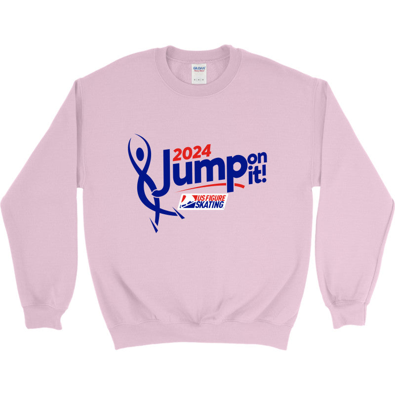 Jump On It! Camp, Unisex Gildan Heavy Blend Crewneck sweatshirt