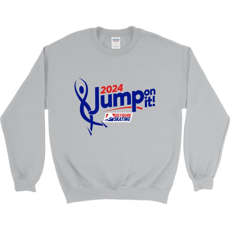 Jump On It! Camp, Unisex Gildan Heavy Blend Crewneck sweatshirt