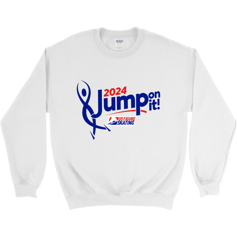 Jump On It! Camp, Unisex Gildan Heavy Blend Crewneck sweatshirt