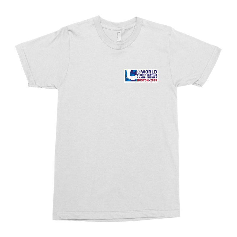 World Figure Skating Championships® BOSTON 2025, American Apparel Unisex T-Shirt