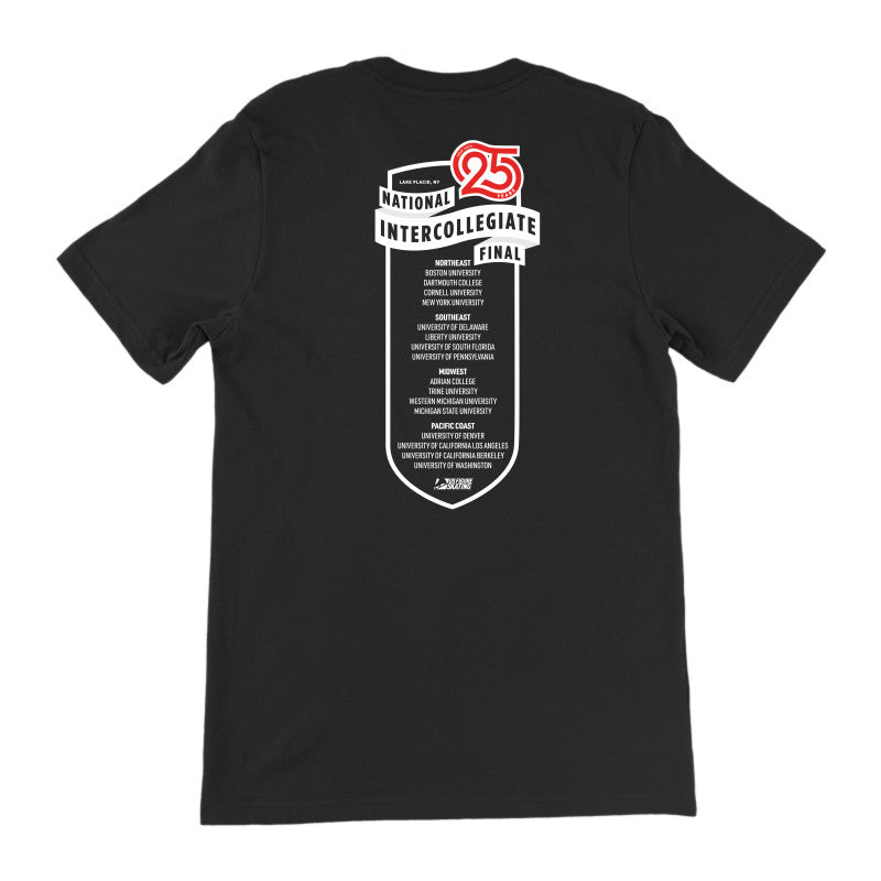 National Intercollegiate Final Team List, Unisex SS Tee