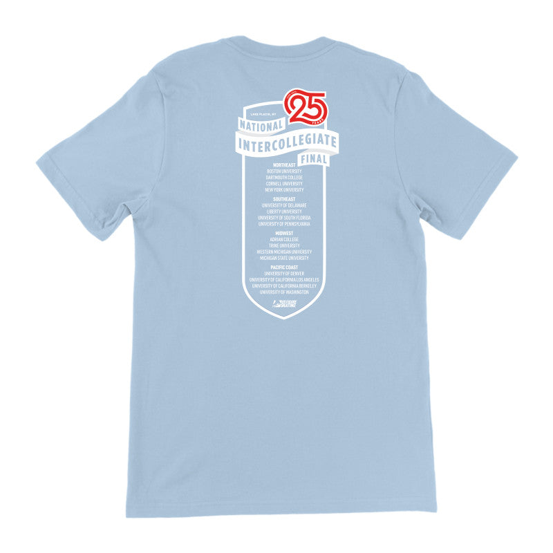 National Intercollegiate Final Team List, Unisex SS Tee