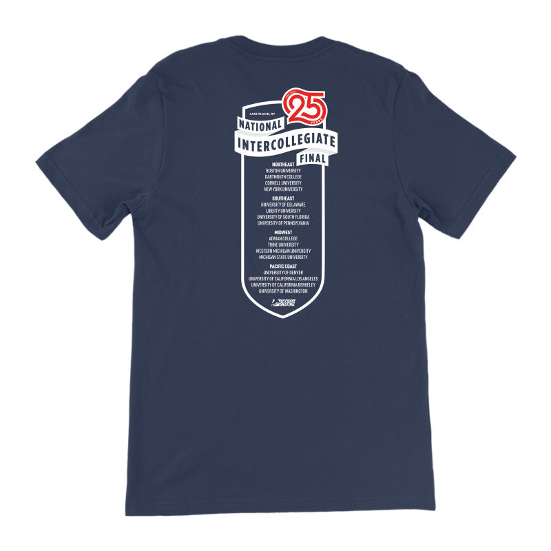 National Intercollegiate Final Team List, Unisex SS Tee