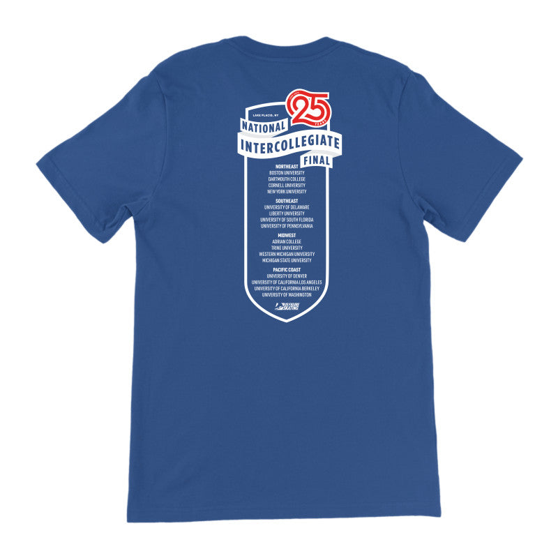 National Intercollegiate Final Team List, Unisex SS Tee