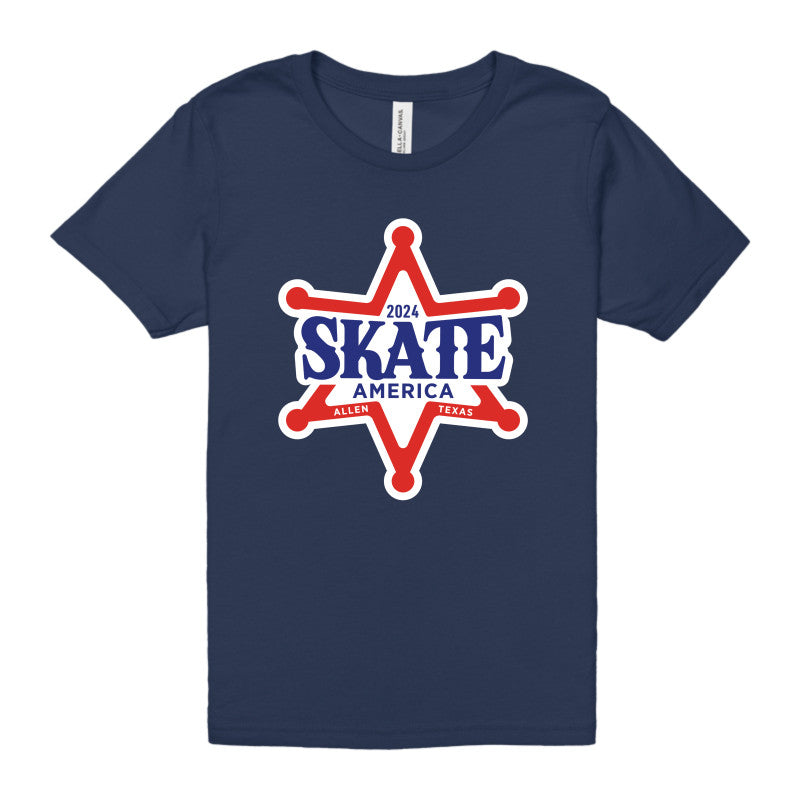 Skate America 2024, Bella + Canvas YOUTH Unisex Jersey Tee