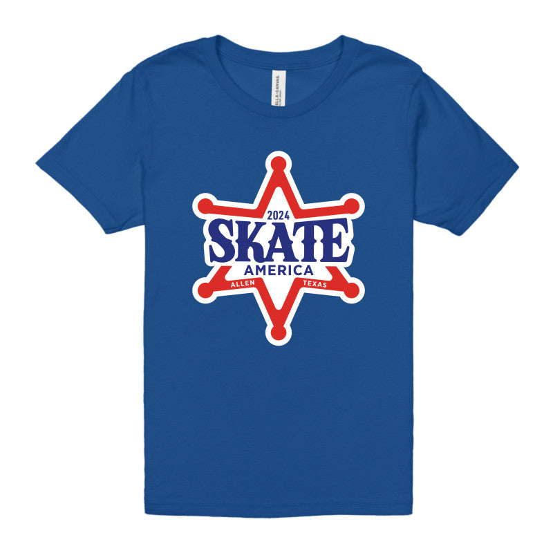 Skate America 2024, Bella + Canvas YOUTH Unisex Jersey Tee