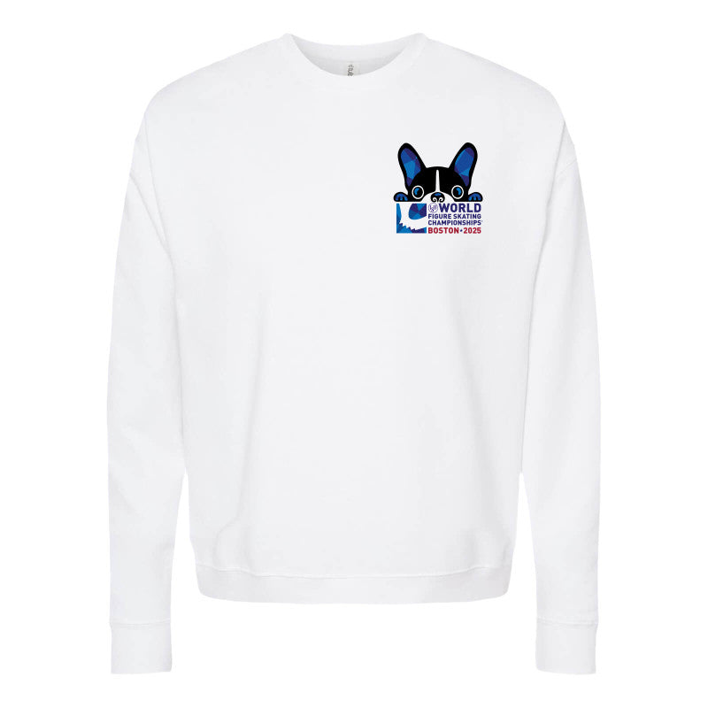 World Figure Skating Championships® BOSTON 2025, Tultex - Fleece Crewneck Sweatshirt
