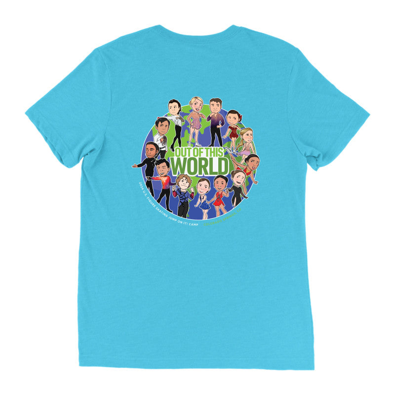 Jump On It! Camp Out of this World, Bella + Canvas Unisex Triblend T-shirt