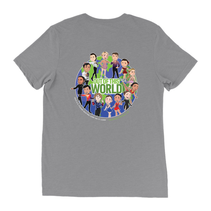 Jump On It! Camp Out of this World, Bella + Canvas Unisex Triblend T-shirt