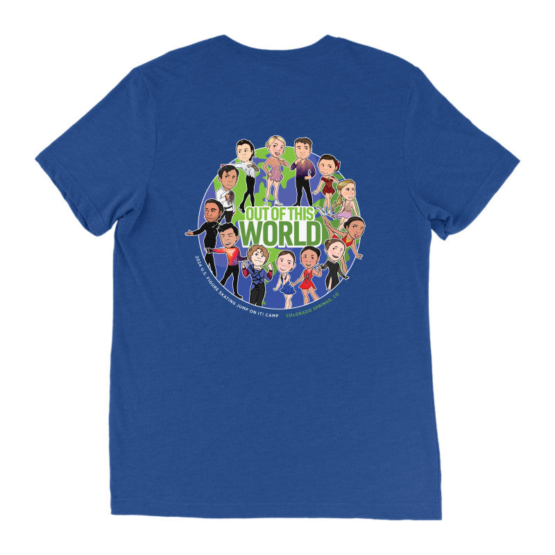 Jump On It! Camp Out of this World, Bella + Canvas Unisex Triblend T-shirt