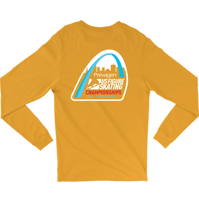 2026 U.S. Figure Skating Championships Bella + Canvas Unisex Jersey Long-Sleeve T-shirt