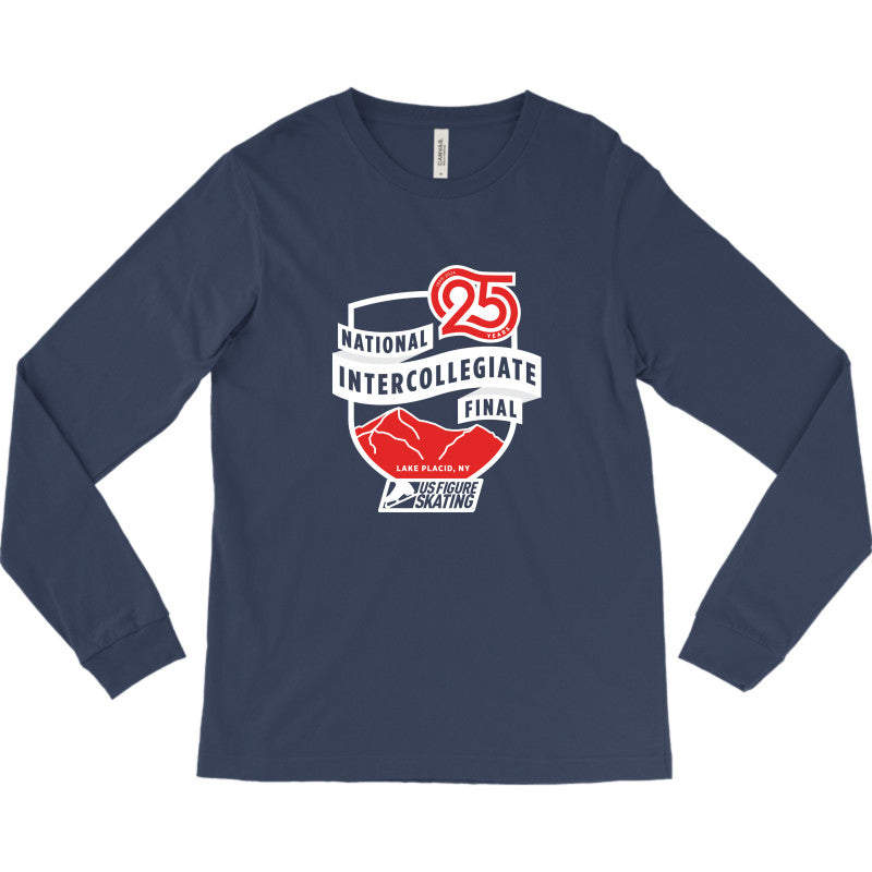 National Intercollegiate Final Team List, Bella + Canvas Unisex Jersey Long-Sleeve T-shirt