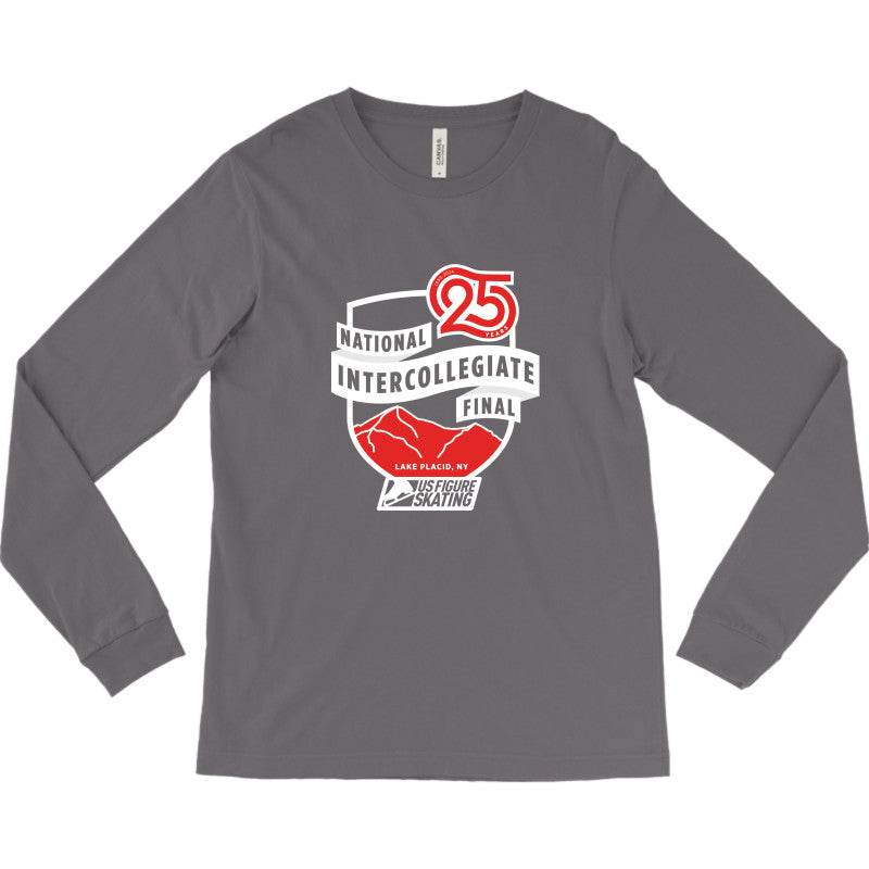 National Intercollegiate Final Team List, Bella + Canvas Unisex Jersey Long-Sleeve T-shirt