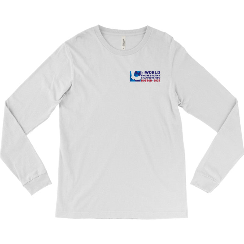 World Figure Skating Championships® 2025, Bella + Canvas Unisex Jersey Long-Sleeve T-shirt