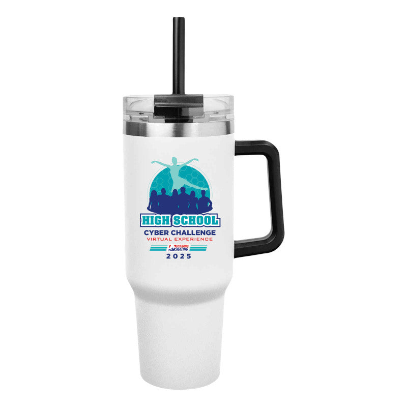 2025 Cyber Challenge 40 Oz Stainless Steel Tumbler