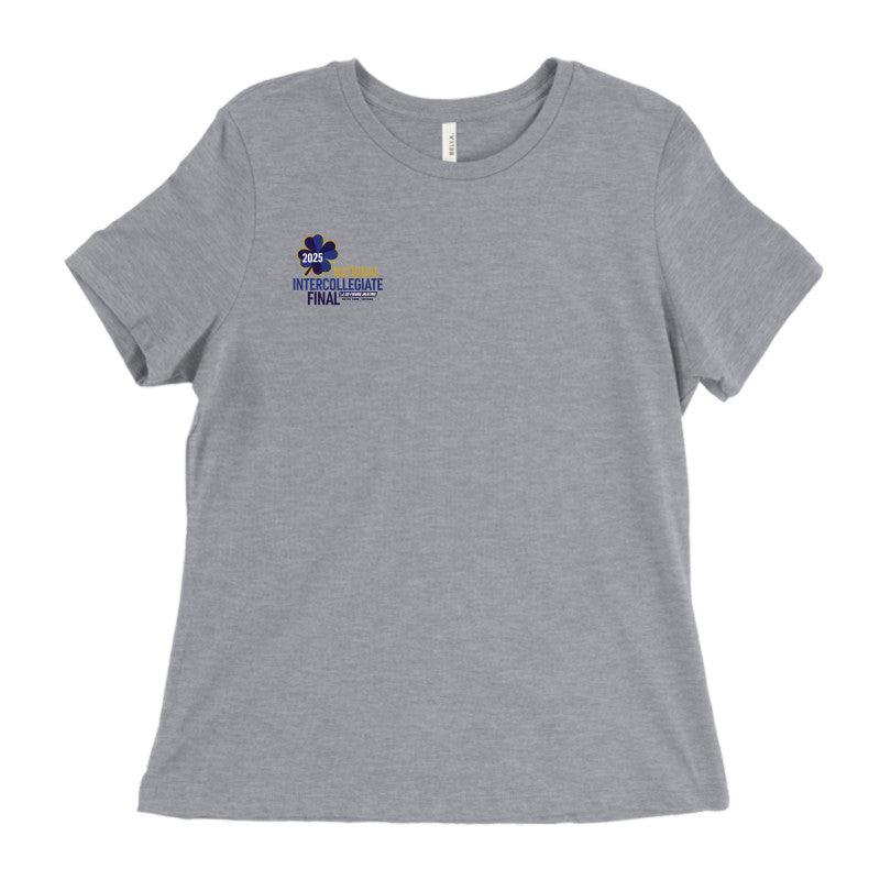 2025 National Intercollegiate Final Women's Relaxed Jersey Tee