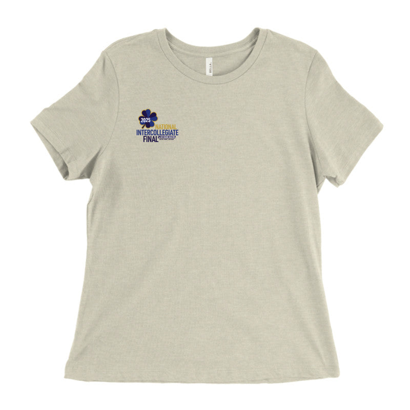 2025 National Intercollegiate Final Women's Relaxed Jersey Tee