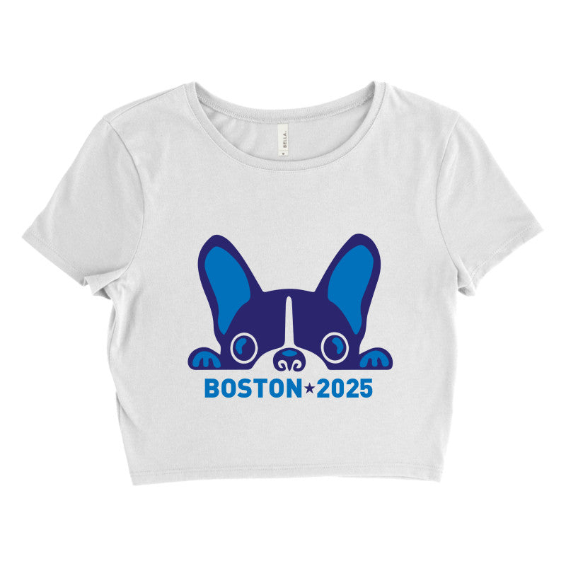 World Figure Skating Championships® 2025, Bella + Canvas Ladies' Poly-Cotton Crop T-Shirt