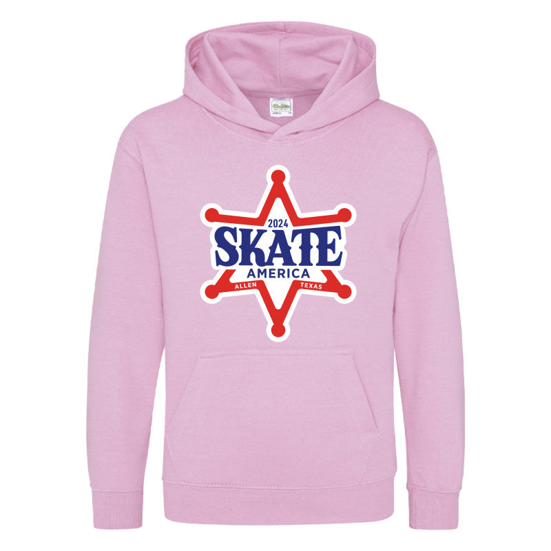 Skate America 2024, Just Hoods YOUTH Hooded Sweatshirt