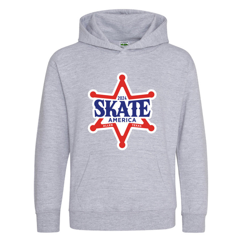 Skate America 2024, Just Hoods YOUTH Hooded Sweatshirt