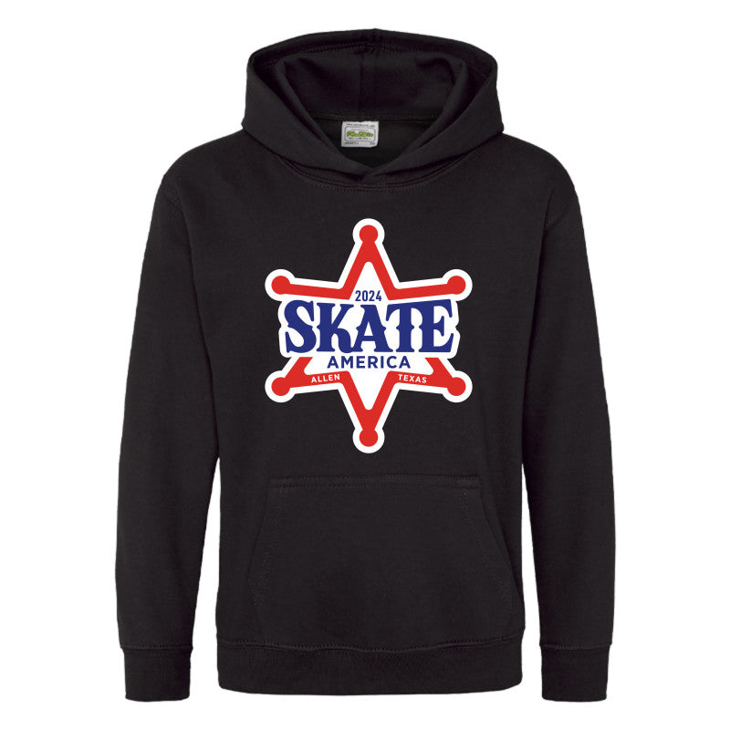 Skate America 2024, Just Hoods YOUTH Hooded Sweatshirt