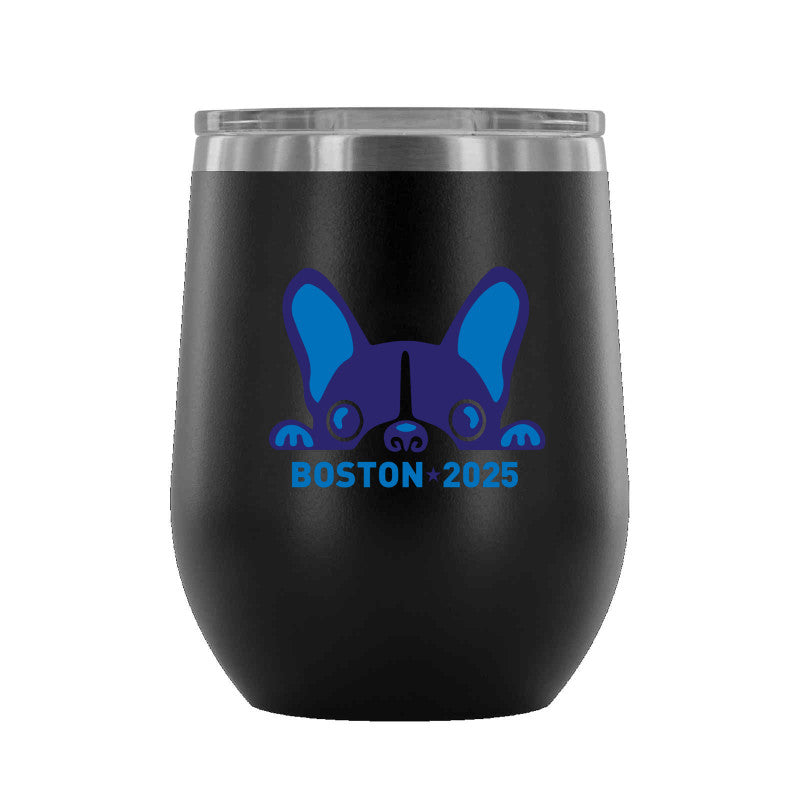 World Figure Skating Championships® 2025, 12 oz wine tumbler