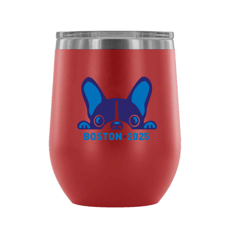 World Figure Skating Championships® 2025, 12 oz wine tumbler