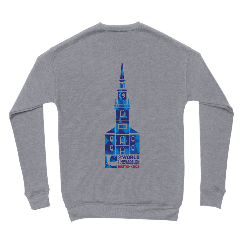 World Figure Skating Championships® BOSTON 2025, Cotton Heritage Premium Crew Neck