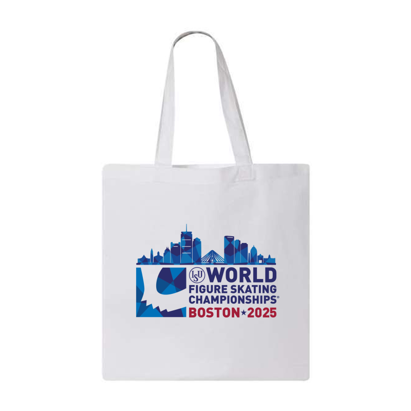 World Figure Skating Championships® BOSTON 2025, Q-Tees Economical Tote