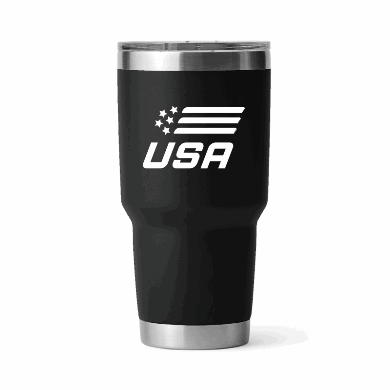 USA Stars & Blades - 30 oz Tumbler - U.S. Figure Skating