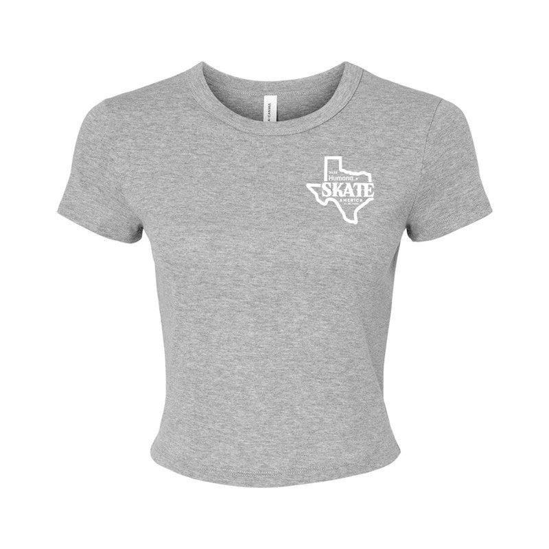 2023 Humana Skate America, Women's Premium Micro Ribbed Baby Tee