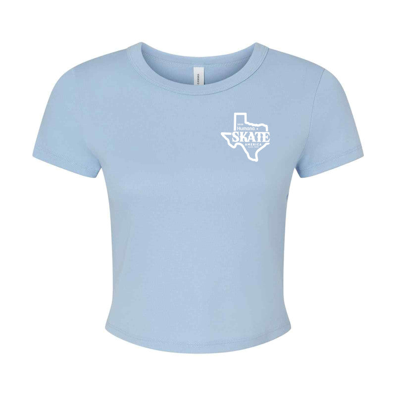 2023 Humana Skate America, Women's Premium Micro Ribbed Baby Tee