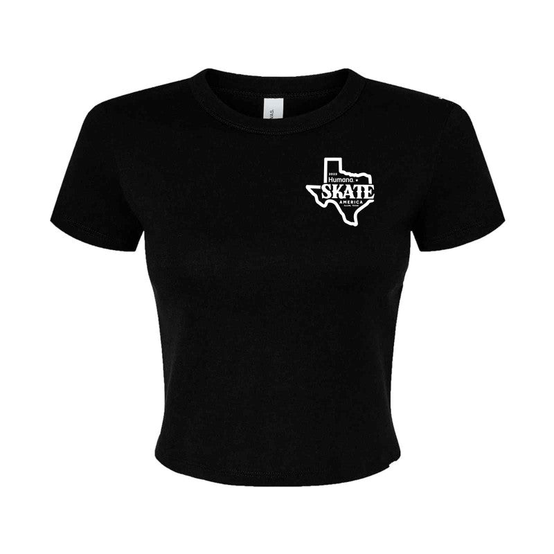 2023 Humana Skate America, Women's Premium Micro Ribbed Baby Tee