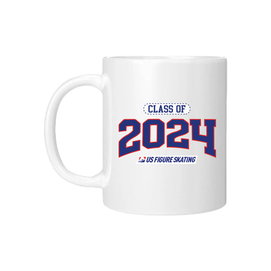 Class of 2024, White Coffee Mug 11 oz