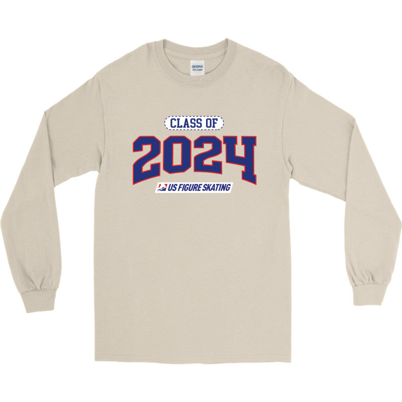 Class of 2024, Gildan Adult Ultra Cotton Long-Sleeve T-shirt