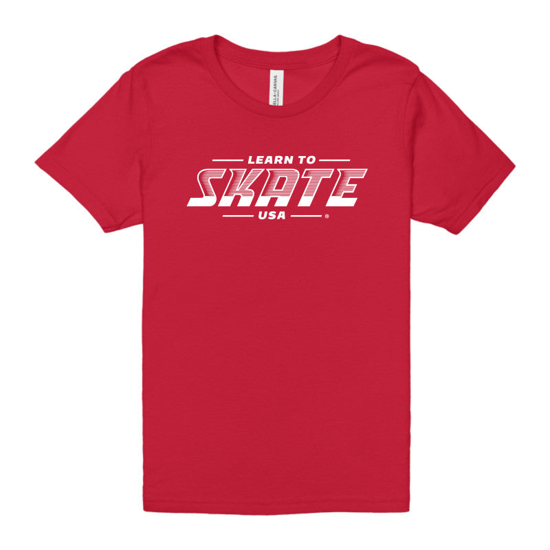 Learn to Skate USA®, Youth Unisex Jersey Tee