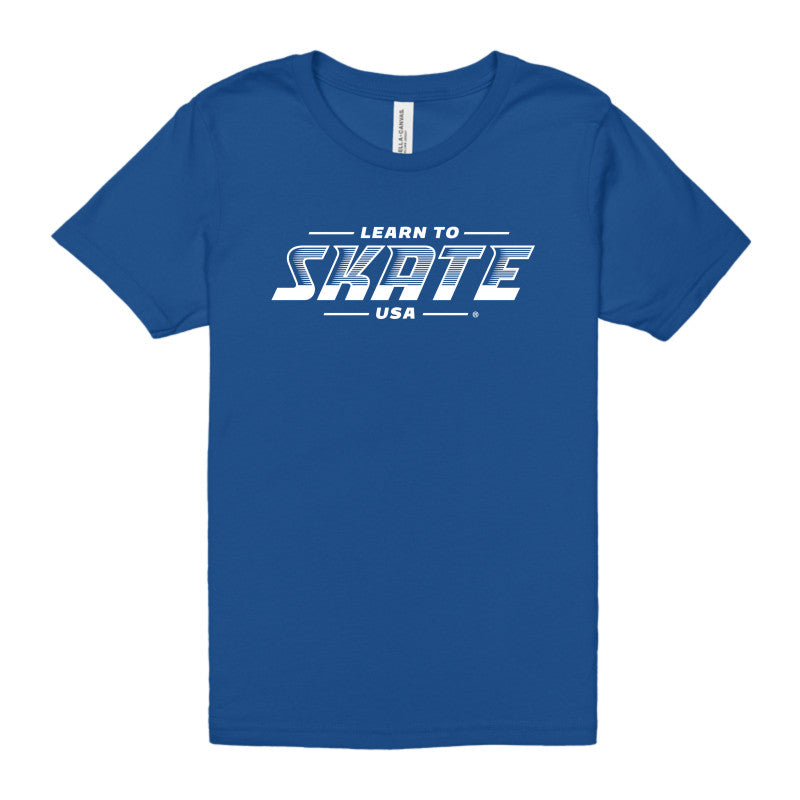 Learn to Skate USA®, Youth Unisex Jersey Tee