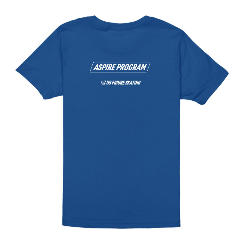 Aspire Program - Youth Unisex Jersey Tee - U.S. Figure Skating