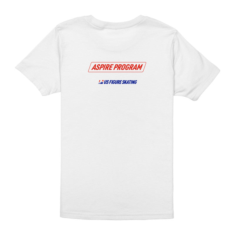 Aspire Program - Youth Unisex Jersey Tee - U.S. Figure Skating