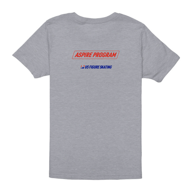 Aspire Program - Youth Unisex Jersey Tee - U.S. Figure Skating