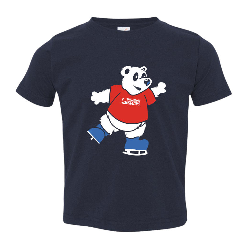 Snowplow Sam Toddler Fine Jersey Tee - U.S. Figure Skating